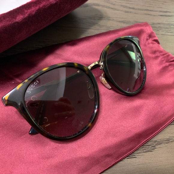 Gucci sunglasses.